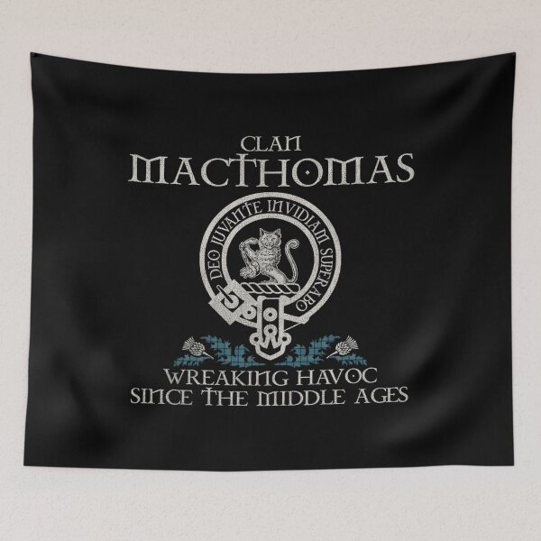 Item preview, Clan Macthomas Crest Scottish Surname Tartan Thistle Vintage designed and sold by rexbailey3.