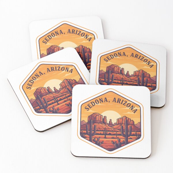 Item preview, Sedona Arizona Vintage Sunset  designed and sold by LittleArij.