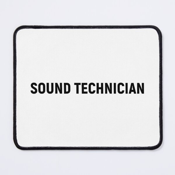 Item preview, Sound Technician - Job Title Text (Black) designed and sold by STUDIO-72.