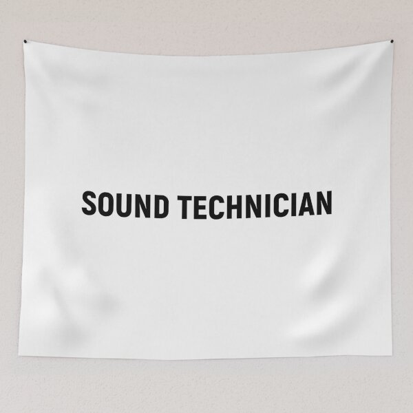 Item preview, Sound Technician - Job Title Text (Black) designed and sold by STUDIO-72.