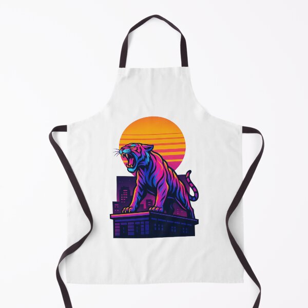 Artikelvorschau, Retro Wave Neon Tiger 2 entworfen und verkauft von Primprapar.