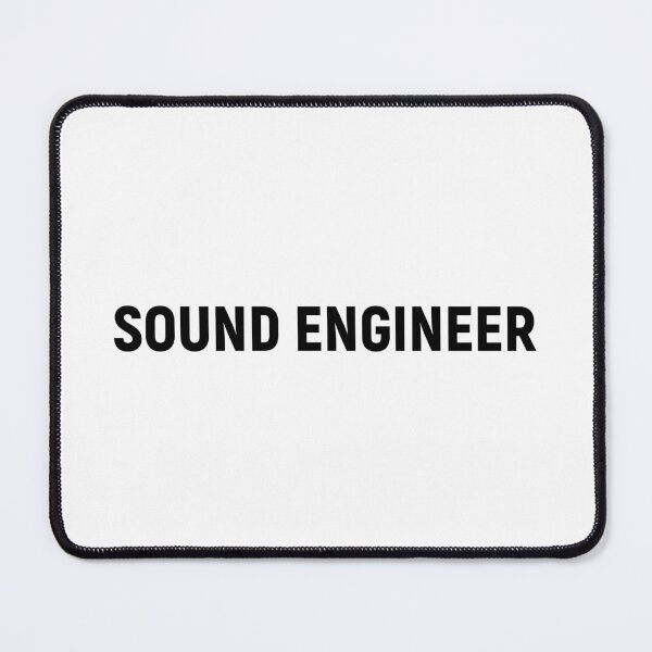 Item preview, Sound Engineer - Job Title Text (Black) designed and sold by STUDIO-72.