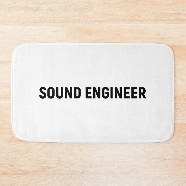 Item preview, Sound Engineer - Job Title Text (Black) designed and sold by STUDIO-72.