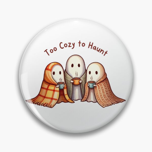 Item preview, Too Cozy to Haunt – Cute Ghost Design designed and sold by Ombrya.