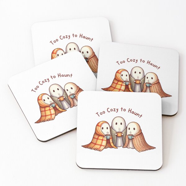Item preview, Too Cozy to Haunt – Cute Ghost Design designed and sold by Ombrya.