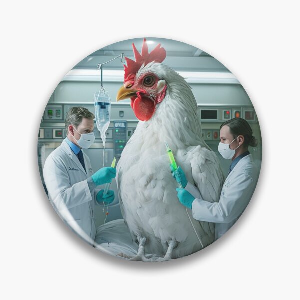 Item preview, Sick Hen in the Hospital designed and sold by M-Y-A-R-T-.