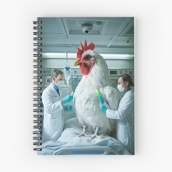 Item preview, Sick Hen in the Hospital designed and sold by M-Y-A-R-T-.
