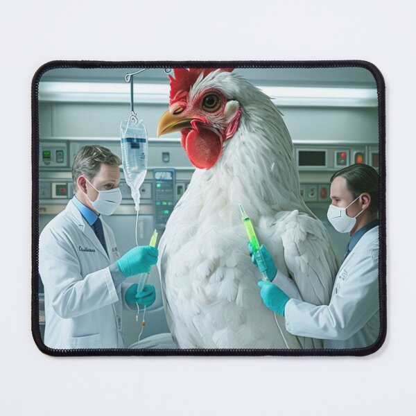 Item preview, Sick Hen in the Hospital designed and sold by M-Y-A-R-T-.