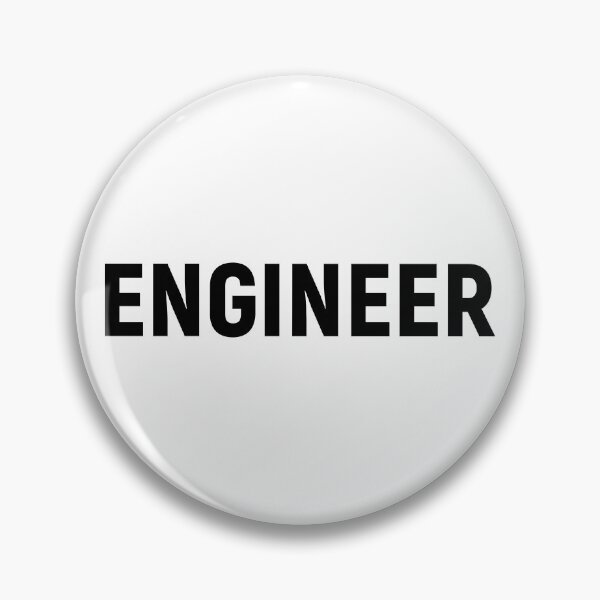 Item preview, Engineer - Job Title Text (Black) designed and sold by STUDIO-72.