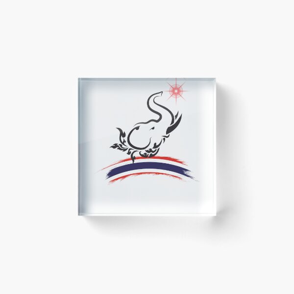 Item preview, Thai Elephant Art | Thai Elephant Design | Thai Elephant Culture designed and sold by Happyfreedom.
