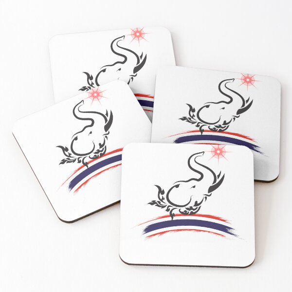 Item preview, Thai Elephant Art | Thai Elephant Design | Thai Elephant Culture designed and sold by Happyfreedom.