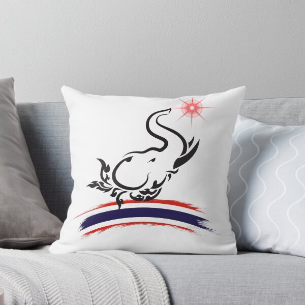 Item preview, Thai Elephant Art | Thai Elephant Design | Thai Elephant Culture designed and sold by Happyfreedom.
