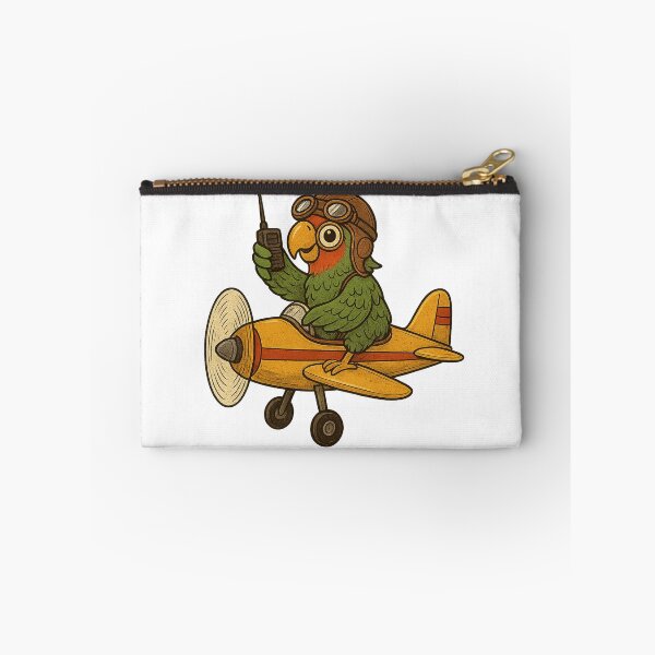 Item preview, Parrot Pilot with Airplane designed and sold by photoparadise22.