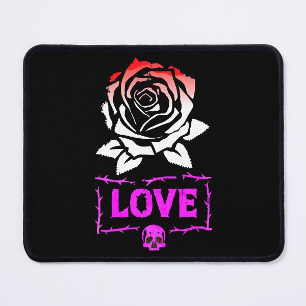 Item preview, Skull and Rose Love – Gothic Punk Tattoo Design designed and sold by VikArtStudio.