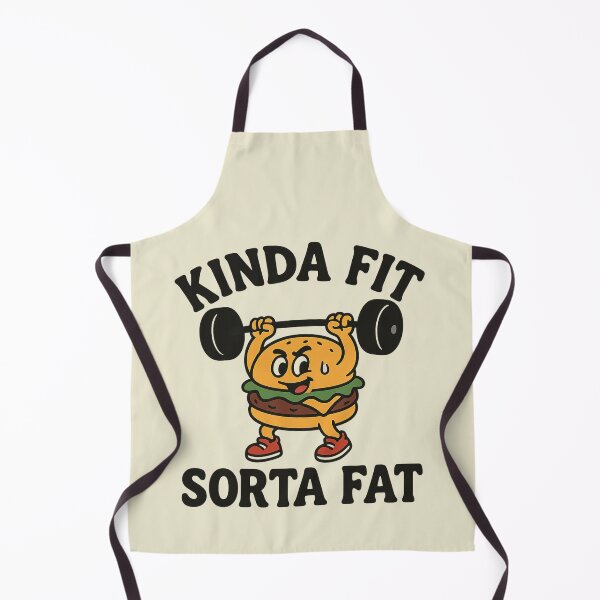Item preview, Kinda Fit Sorta Fat - Gym Fitness designed and sold by Prints-by-Olaf.