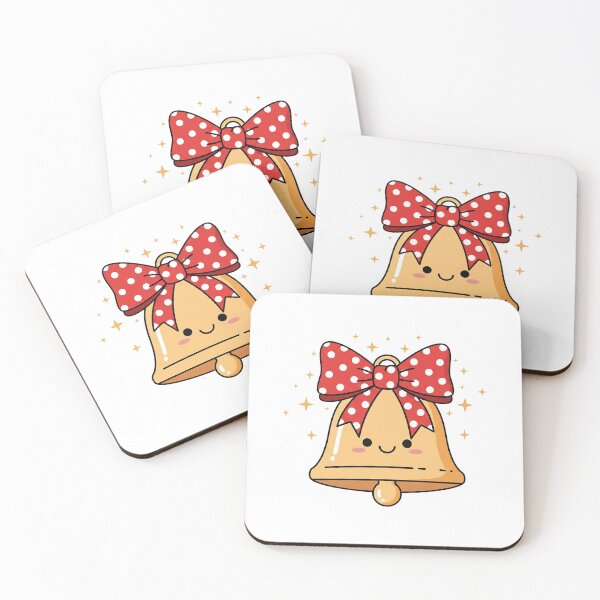 Item preview, Cute Kawaii Christmas Jingle Bell designed and sold by istoriadesign.