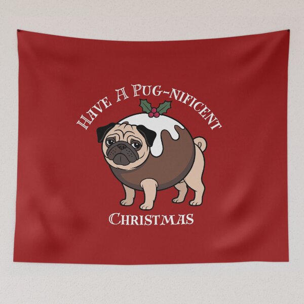Item preview, Have a Pug-nificent Christmas designed and sold by Gear Camel.