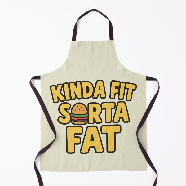 Item preview, Kinda Fit Sorta Fat - Gym Fitness designed and sold by Prints-by-Olaf.