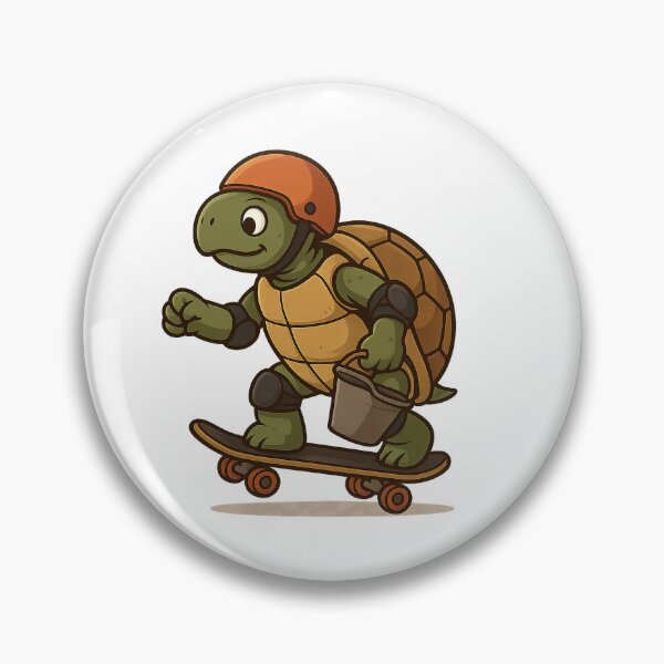 Artikelvorschau, Skateboarding Turtle with Helmet entworfen und verkauft von photoparadise22.