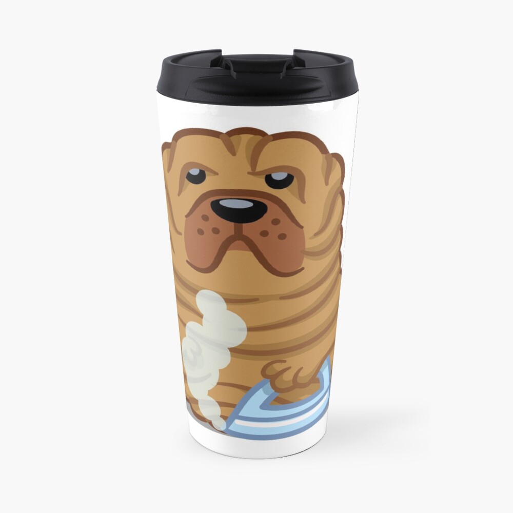 Funny Bulldog Boxer Tshirt - Dog Gifts for Boxer and Bulldog Pet Lovers Travel Mug