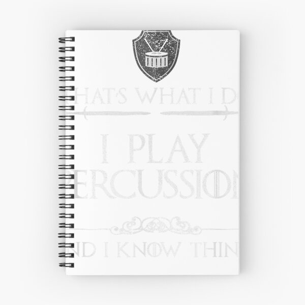 Item preview, Funny Marching Bands Percussion I Know Things Men Women designed and sold by WillLara5Deut.
