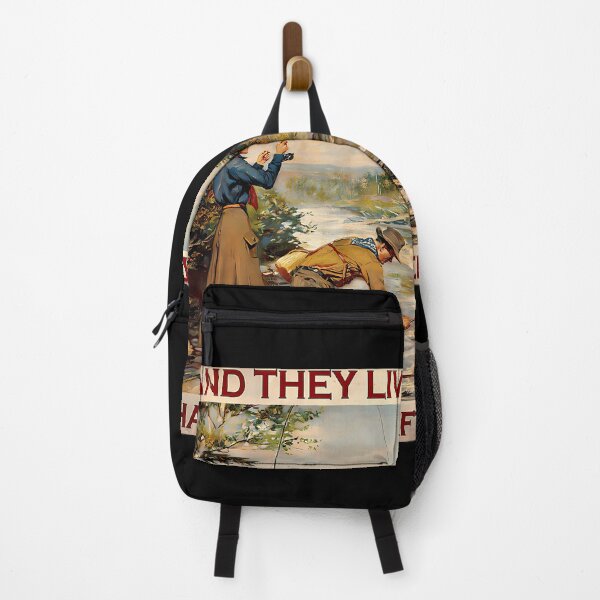 Item preview, Fishing And They Lived Happily Ever After Poster designed and sold by LaureRouleau.