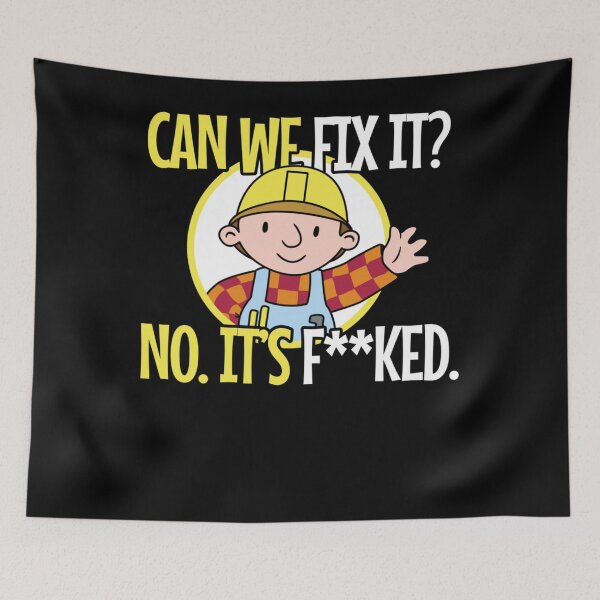 Item preview, Can We Fix It Funny Repair Man designed and sold by KyleHarmon.