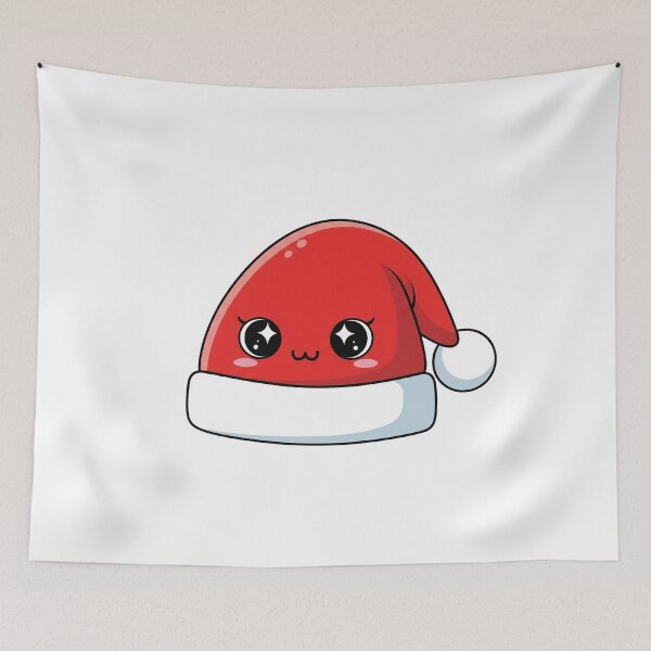 Item preview, Cute Kawaii Santa Hat designed and sold by istoriadesign.