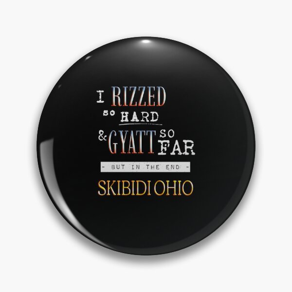 Item preview, I Rizzed So Hard Gyatt So Far designed and sold by CasiGerigg.