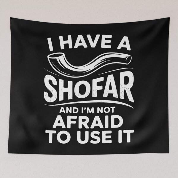 Item preview, Jewish Rosh Hashana I Have Shofar & I'm Not Afraid To Use It designed and sold by Sunset4Bones.