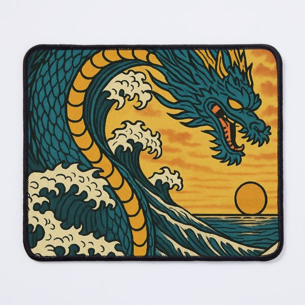 Item preview, great dragon of kanagawa designed and sold by LgndryPhoenix.