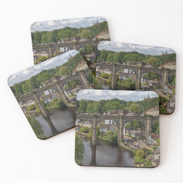 Item preview, Knaresborough viaduct over the river Nidd in North Yorkshire England UK designed and sold by John Gilham - Landscape Photography.