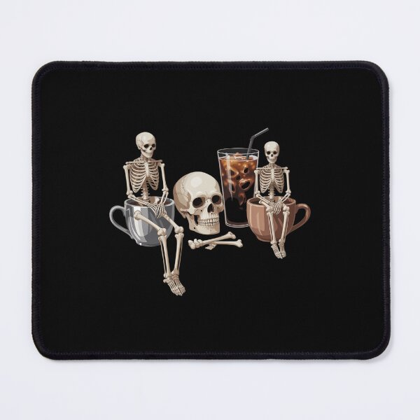 Item preview, Skull Coffee Skeleton Bleached Funny Men Women Coffee Lover designed and sold by Sunset4Bones.