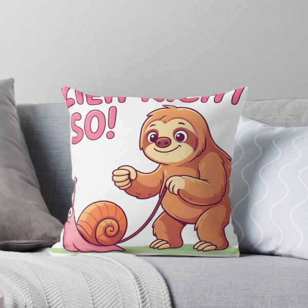 Item preview, Don't pull so sloth snail cartoon designed and sold by Bloxxxdesign.