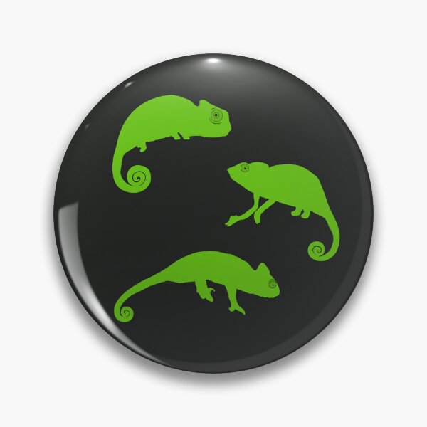 Item preview, Cute Chameleon Pattern designed and sold by CreativeBridge.