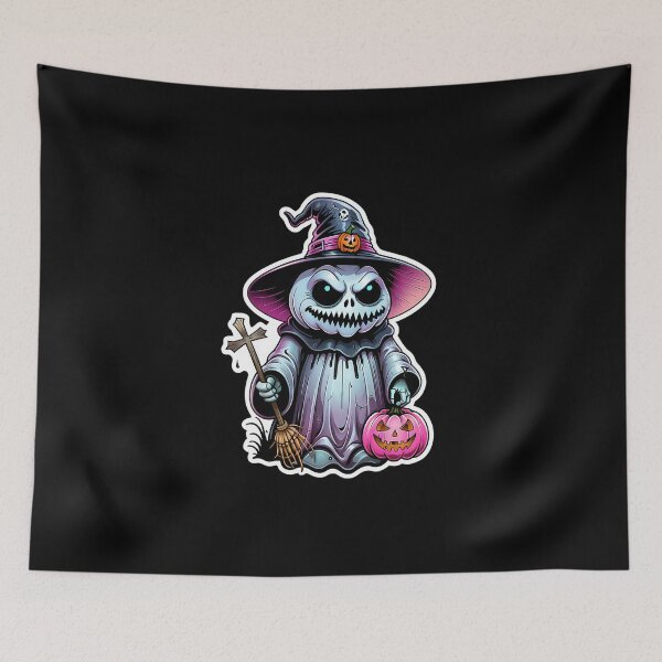 Item preview, Nightmare, Halloween Themed Print, Colored Graphics designed and sold by artdragongift 15.