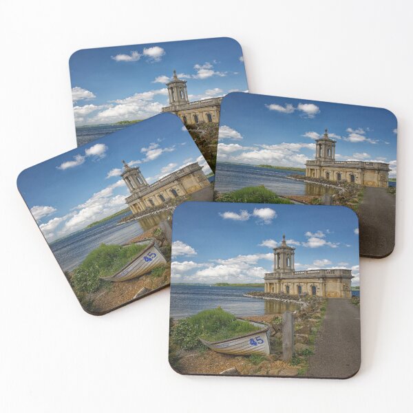 Item preview, Normanton Church on Rutland Water West Yorkshire England UK designed and sold by John Gilham - Landscape Photography.