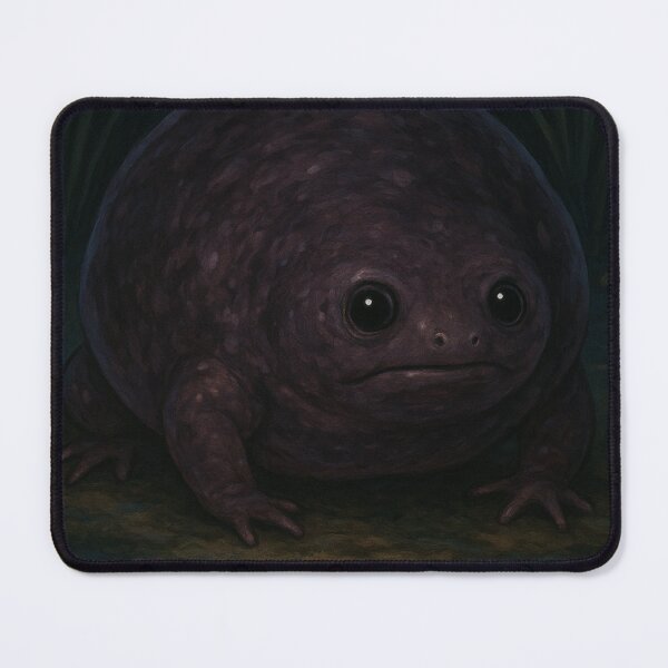 Item preview, Indian Purple Frog Artwork – Rare Burrowing Nocturnal Amphibian designed and sold by NocturnalNook.