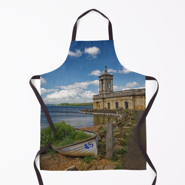Item preview, Normanton Church on Rutland Water West Yorkshire England UK designed and sold by John Gilham - Landscape Photography.