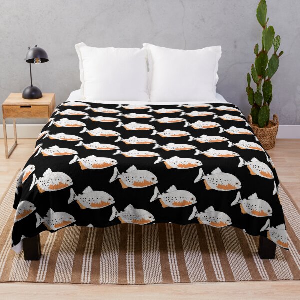 Item preview, Piranha Fish Pattern designed and sold by CreativeBridge.