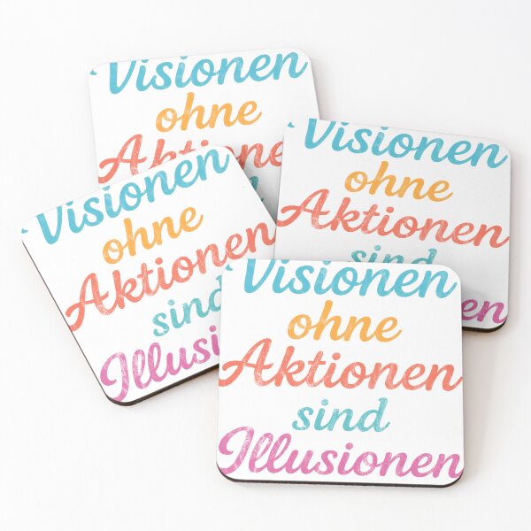 Artikelvorschau, Visionen ohne Aktionen sind Illusionen entworfen und verkauft von Bloxxxdesign.