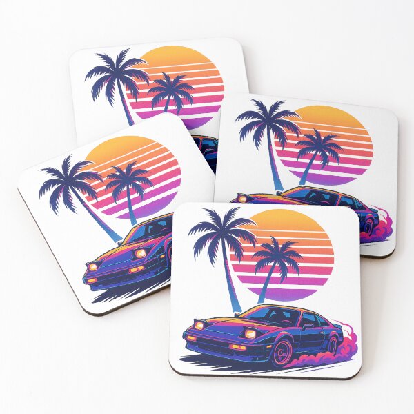 Item preview, Retro Neon Car designed and sold by Primprapar.