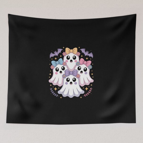 Item preview, Ghost Halloween Cute Coquette Bow designed and sold by KarstenNoanra.