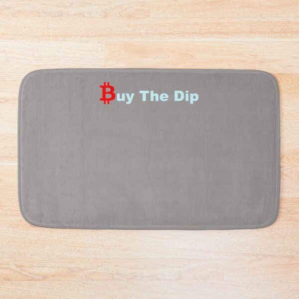 Artikelvorschau, BUY-THE-DIP---BITCOIN-LOGO-SCHWARZ entworfen und verkauft von SimonBrunner.