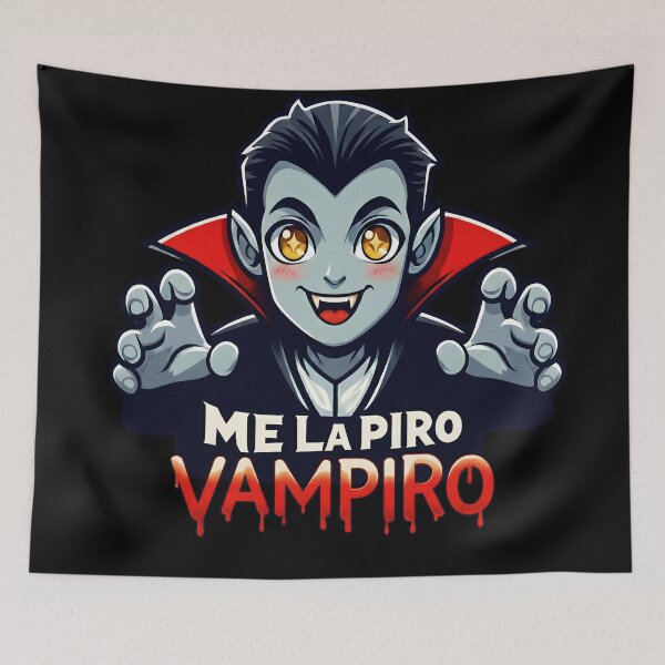 Item preview, Me la Piro Vampiro | Juego de Palabras y Humor | Diseño de Cultura Pop designed and sold by BimbaBoom.