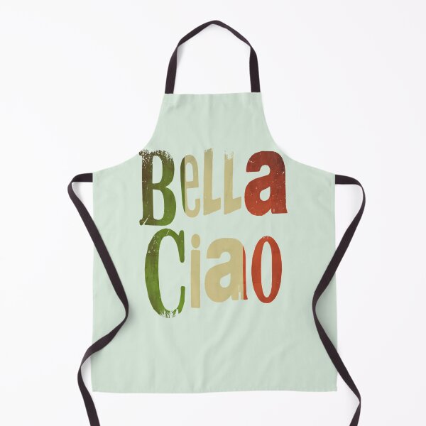 Item preview, Bella-Ciao-(Viral-Quote---Vintage-Retro-Distressed-Flag---Italian-Protest-Anthem) designed and sold by DennDietz.