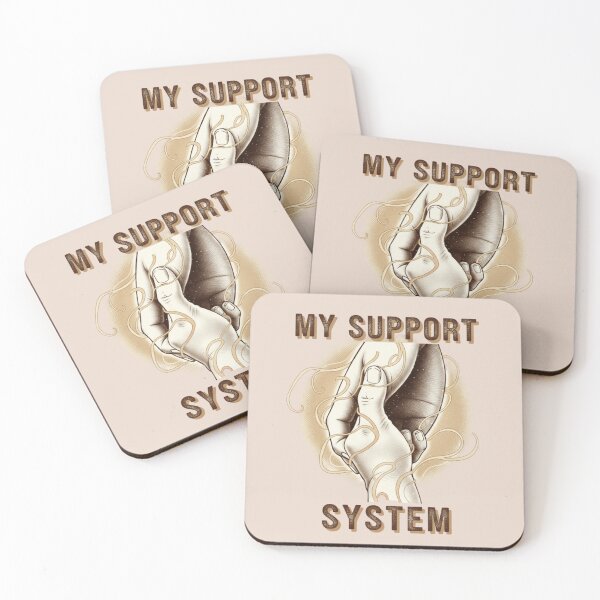 Item preview, My Support System – Hands of Strength designed and sold by Iuqiune.