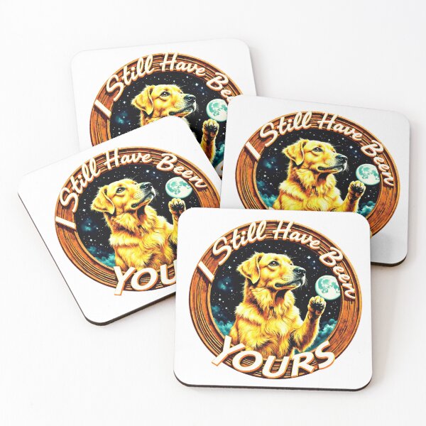 Item preview, Golden Retriever Under Moonlight With Loving Quote designed and sold by e-camelleone.