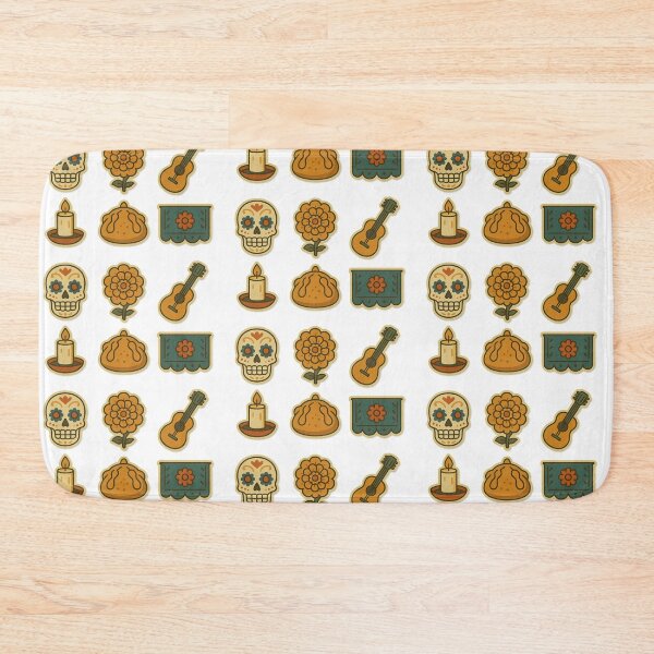 Item preview, Day of the dead mexican icons set isolated, ideal for backgrounds, AI Generated designed and sold by dvoevnore.