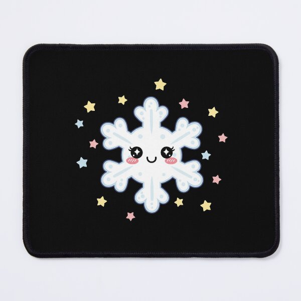 Item preview, Cute Kawaii Pastel Snowflake designed and sold by istoriadesign.